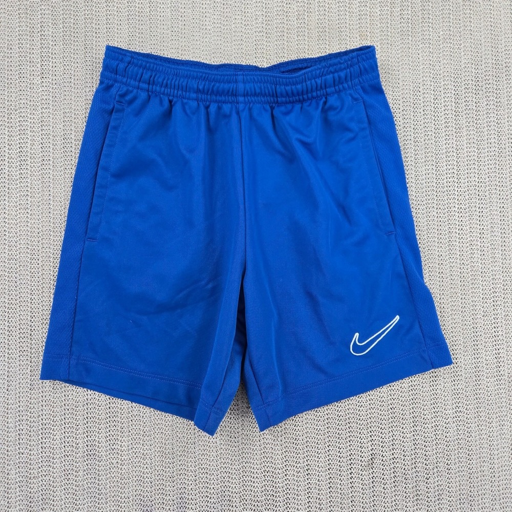 Nike Trophy 23 Big Kids Dri-FIT Training Shorts Youth Small Blue Basketball - Picture 2 of 10